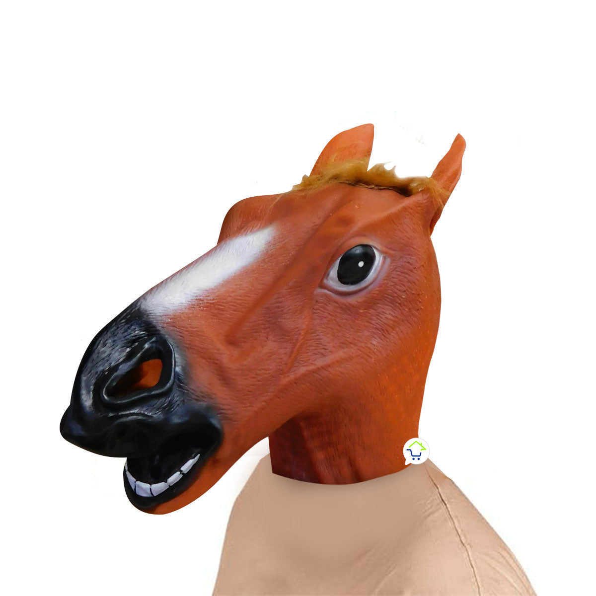 Mascara Caballo Cabeza Latex Fiestas Halloween Hora Loca RF 786