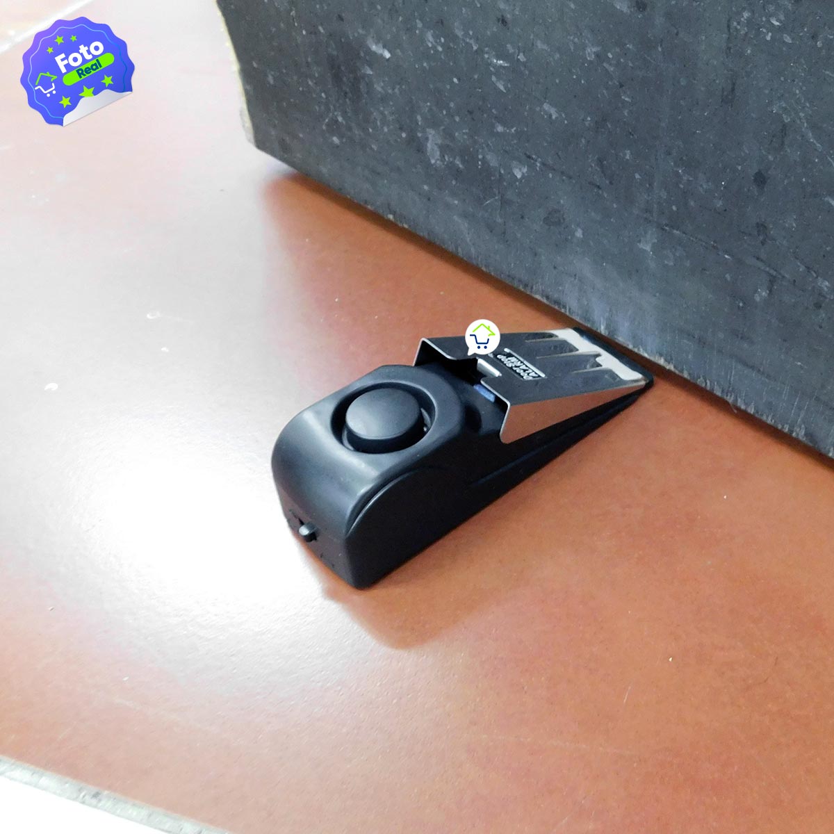 Tope De Puerta Con Alarma De Seguridad Cuña Sirena Seguridad S01