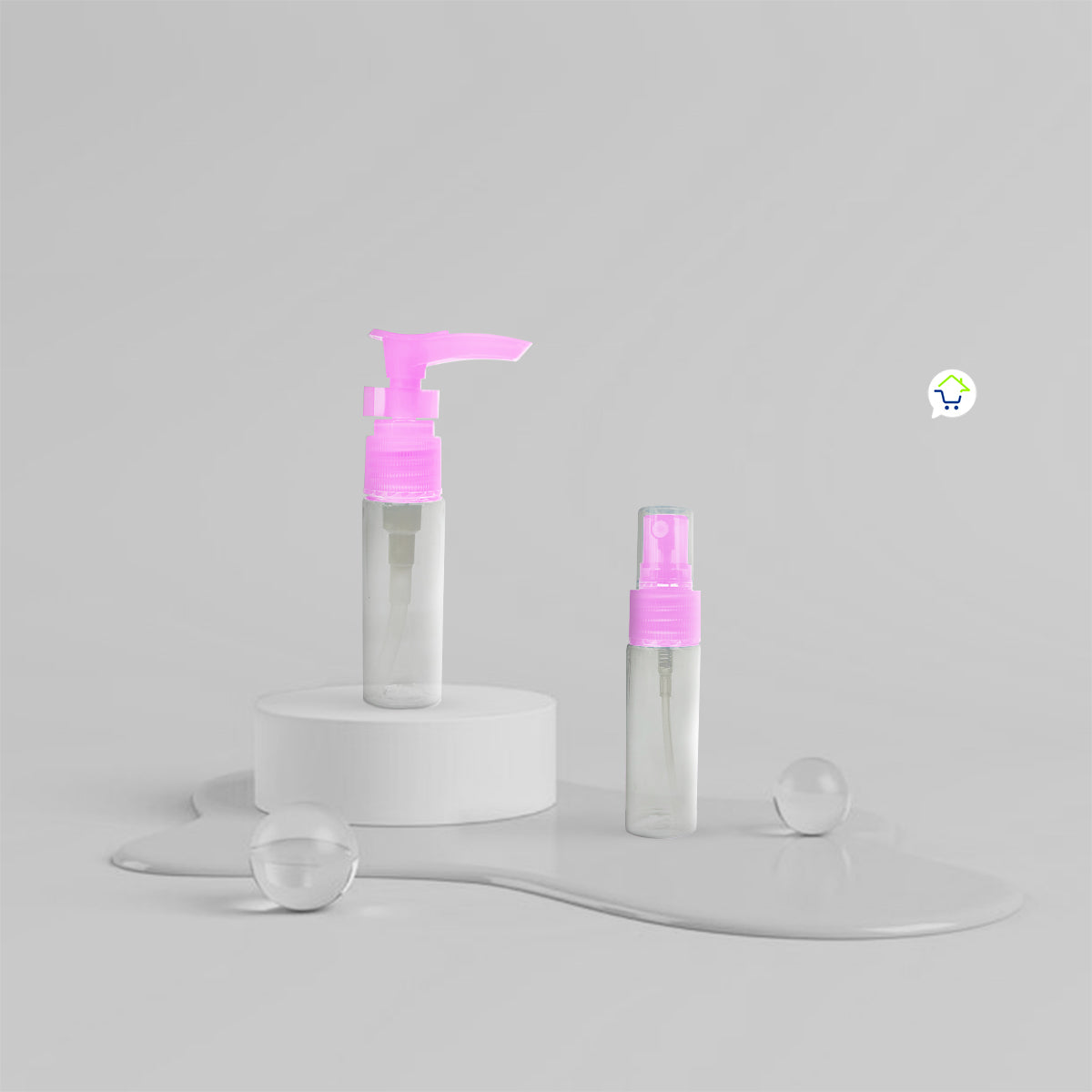 Kit x2 De Envases Para Viaje Cuidado Personal MO0130
