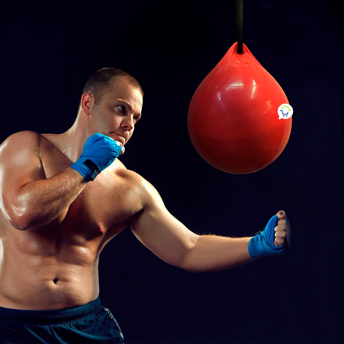 Pera De Boxeo Artes Marciales Saco Entrenamiento De Agua BX-25K