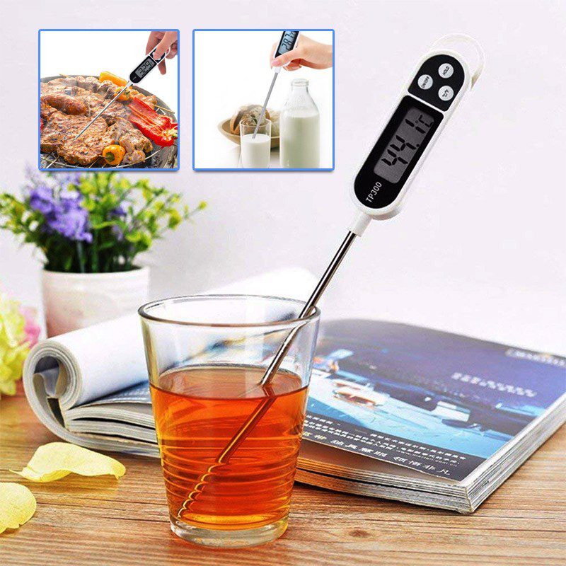 Termómetro Digital De Cocina Punzón Temperatura Comida Bebidas RF TP300