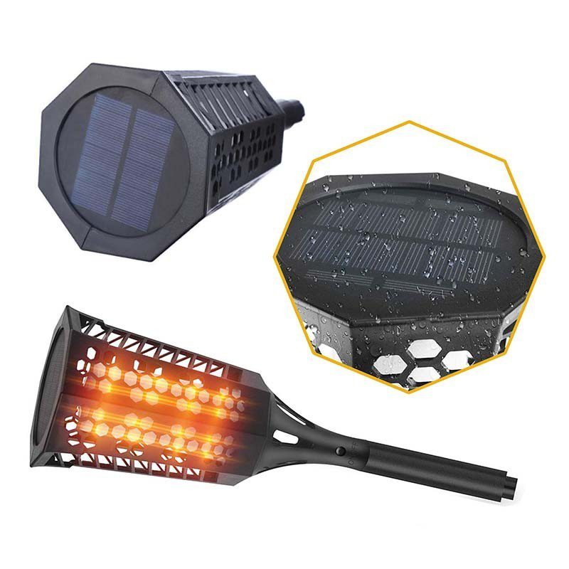 Antorcha Led Lámpara Solar Control De Luz RF 005