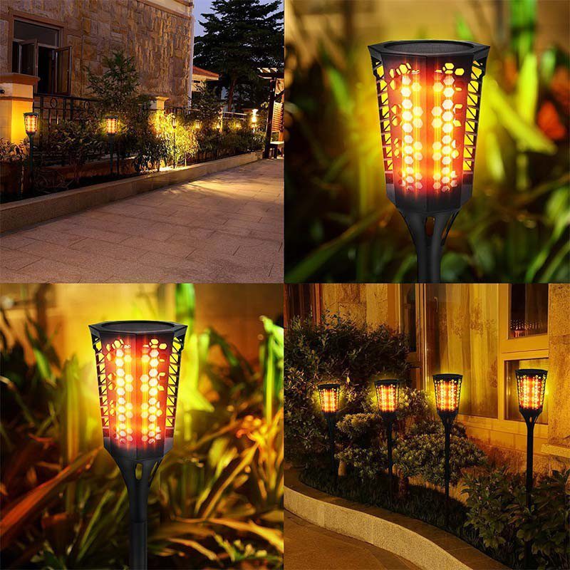 Antorcha Led Lámpara Solar Control De Luz RF 005
