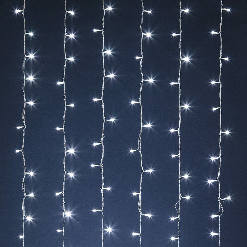 Luz Cascada 6X2 Metros 480 LED Luces Navidad Blanca 480LEDB2