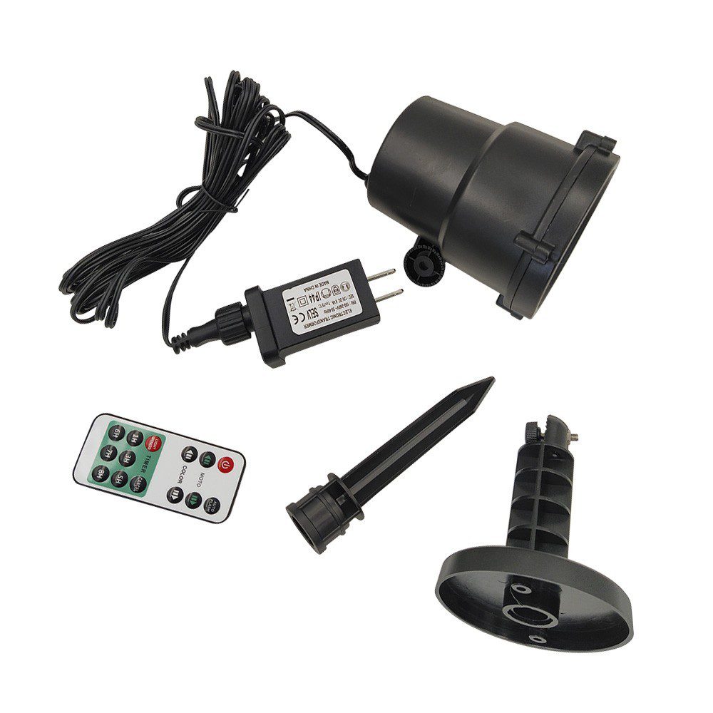 Proyector Luz LED Multipunto Exterior Interior + Control Remoto 1650