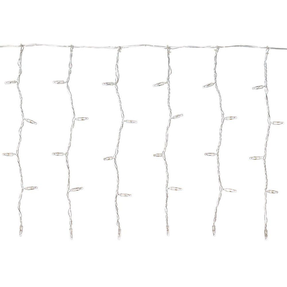 Cortina Led 3 Mts x 45 Cm 100 Led Cálida Luces Navidad 1320