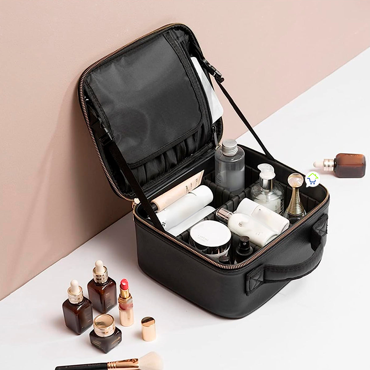 Estuche Pequeño De Maquillaje Bolso Organizador Cosmético GMMAL24