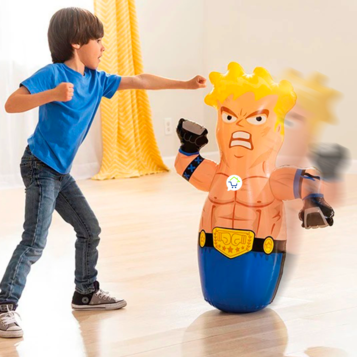 Muñeco Inflable Golpeador Tumbalin Porfiado 44669NP