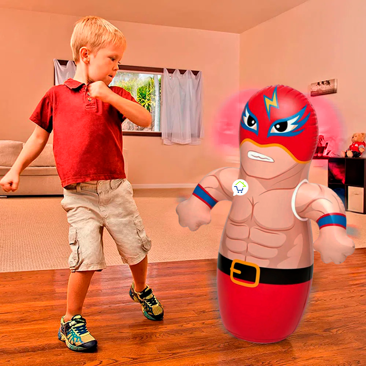 Muñeco Inflable Golpeador Tumbalin Porfiado 44669NP