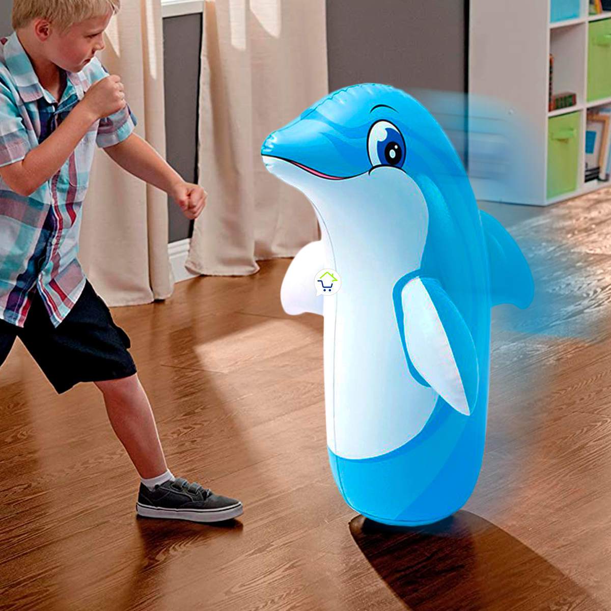 Muñeco Inflable Golpeador Tumbalin Porfiado 44669NP