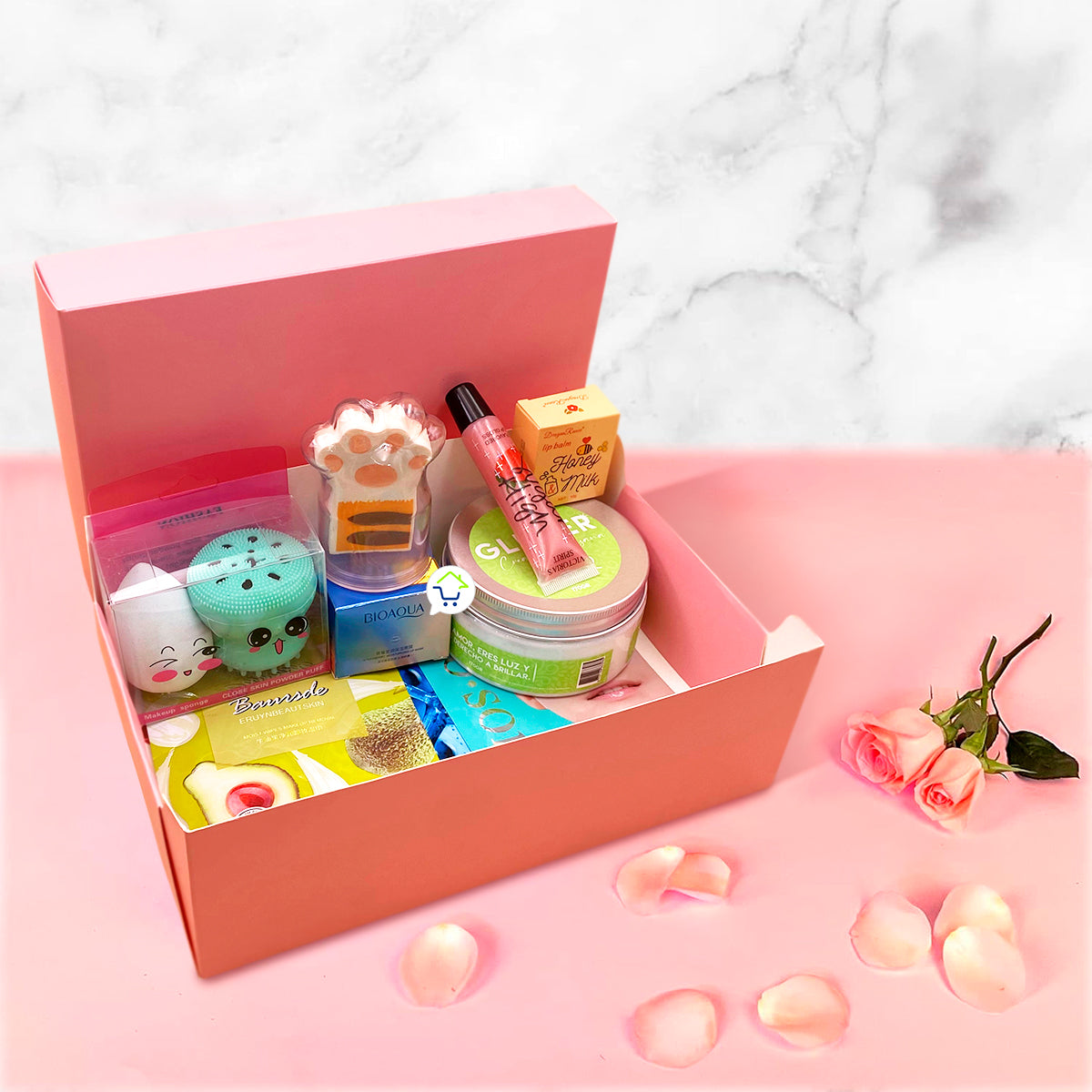 Kit De Belleza Para Dama Regalo Maquillaje Cuidado Facial KT08M