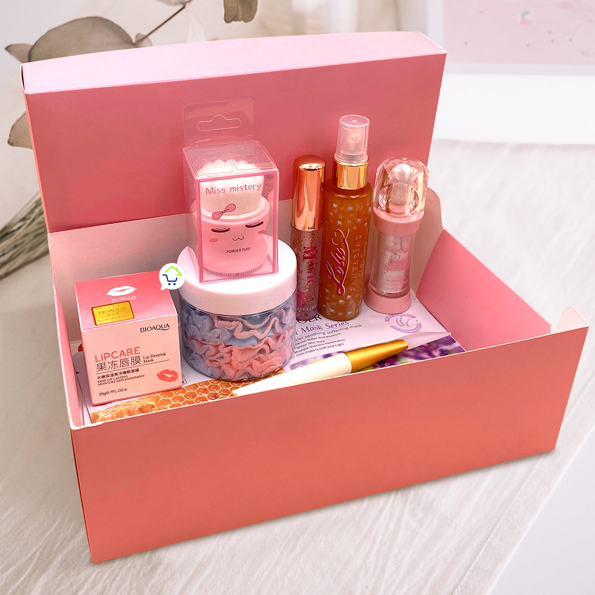 Kit De Belleza Para Dama Regalo Maquillaje Cuidado Facial KT08M