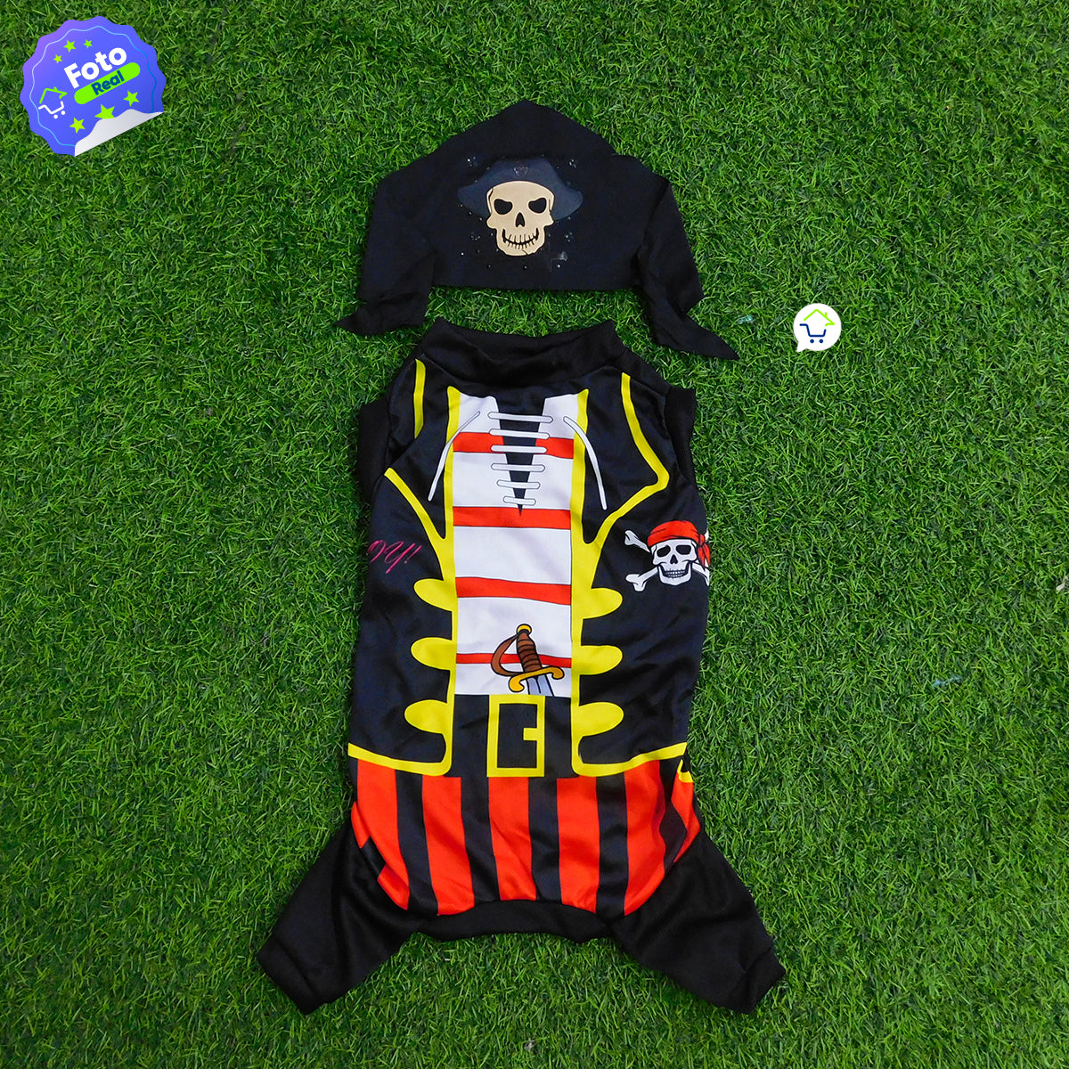 Disfraz Perro Gato Mascotas Pirata Halloween GD01PIR