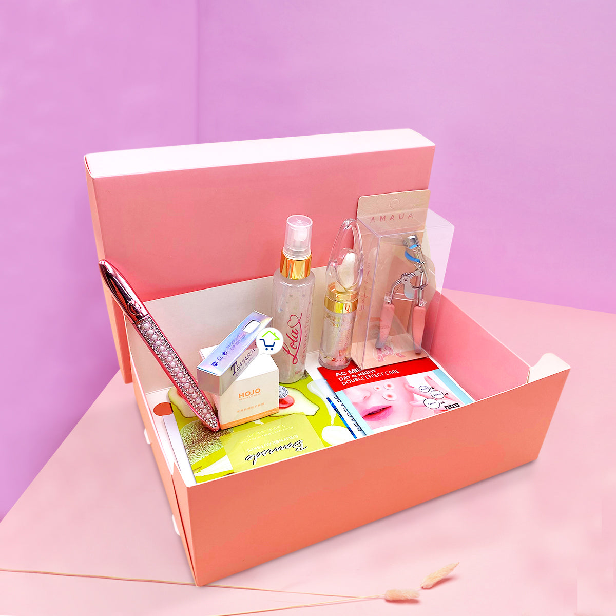 Kit De Belleza Para Dama Regalo Maquillaje Cuidado Facial KT08M