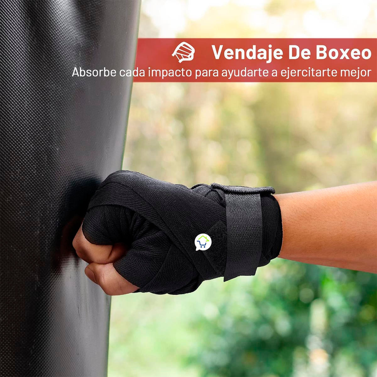Vendas Para Boxeo Kickboxing Muay Thai Deportes H-20