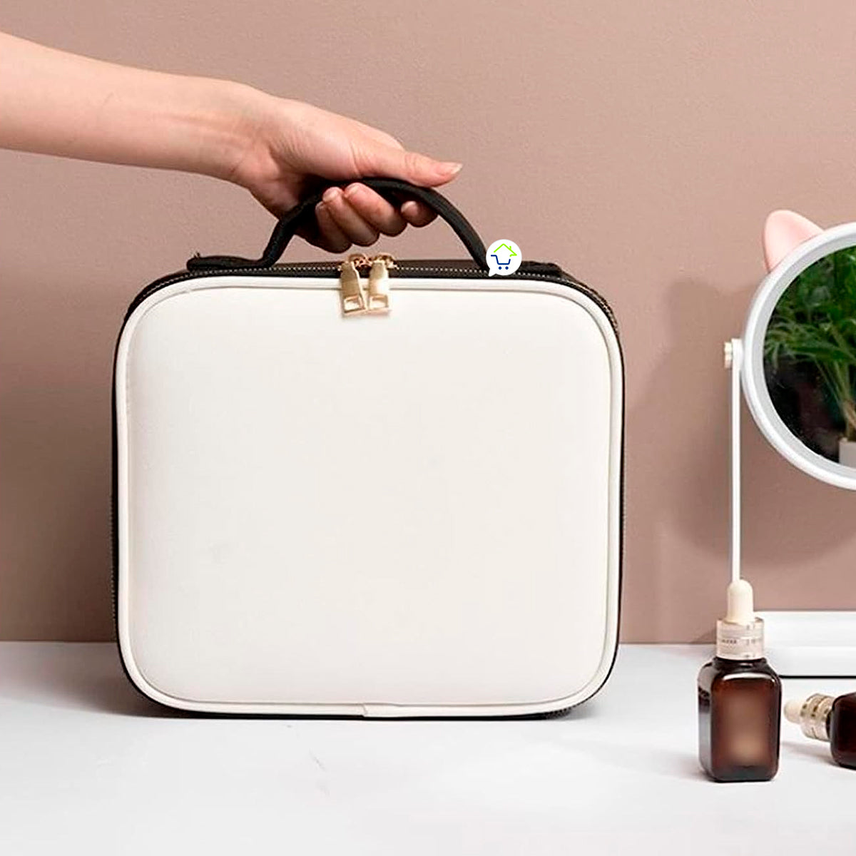 Estuche Pequeño De Maquillaje Bolso Organizador Cosmético GMMAL24