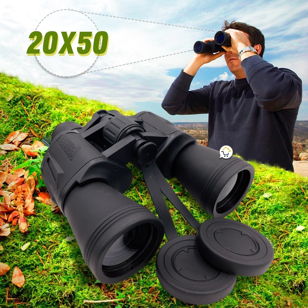 Binoculares 20X50 Largo Alcance Con Estuche AK-20x50