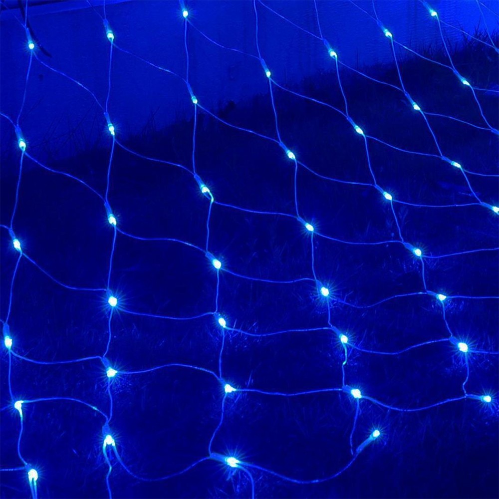 Extensión Luz Led Cenefa 100 LED 3 Metros Luces Navidad Azul 2163