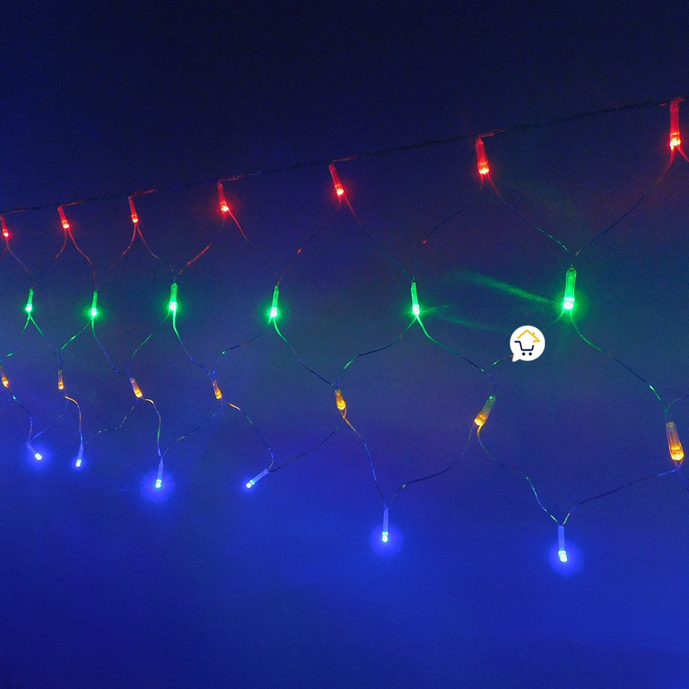 Extensión Luz Led Cenefa 100 LED 3 Metros Luces Navidad Multicolor 2162