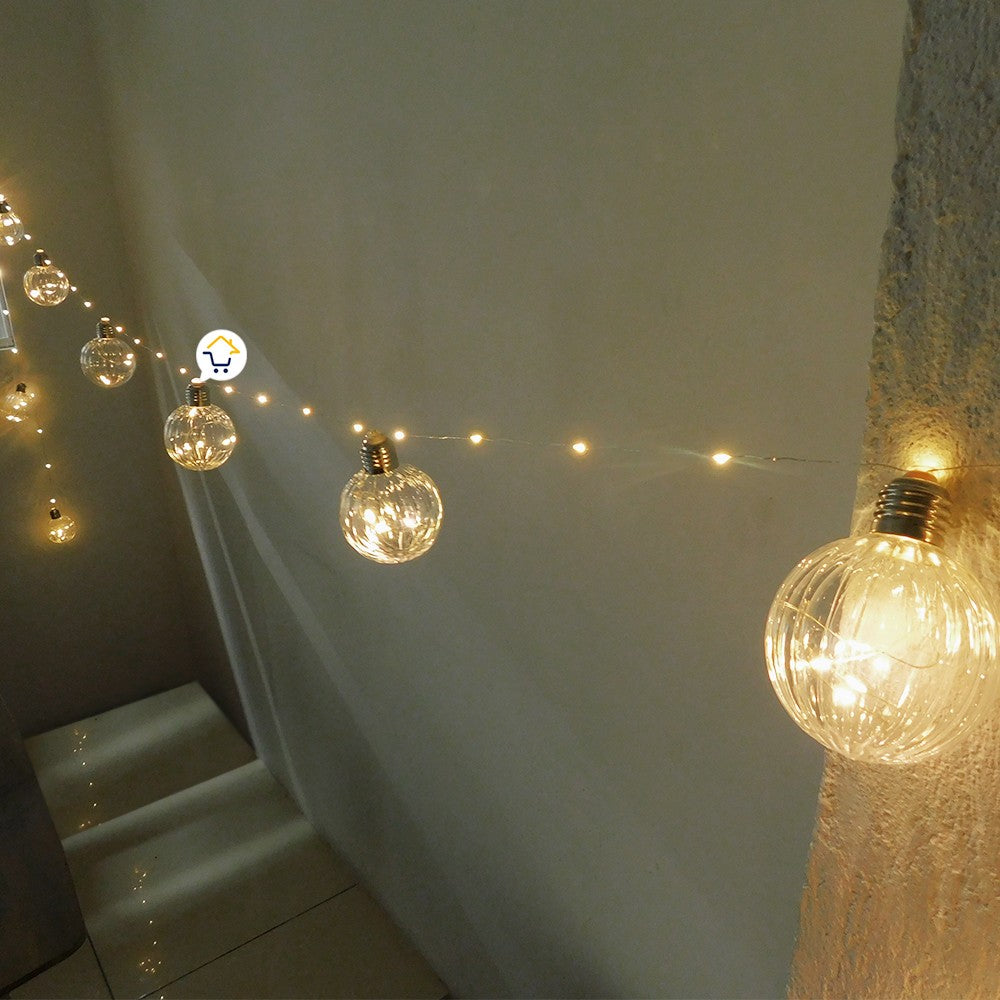 Luces Micro Led 3 M Burbuja X10 Bombillos Navidad JN34A