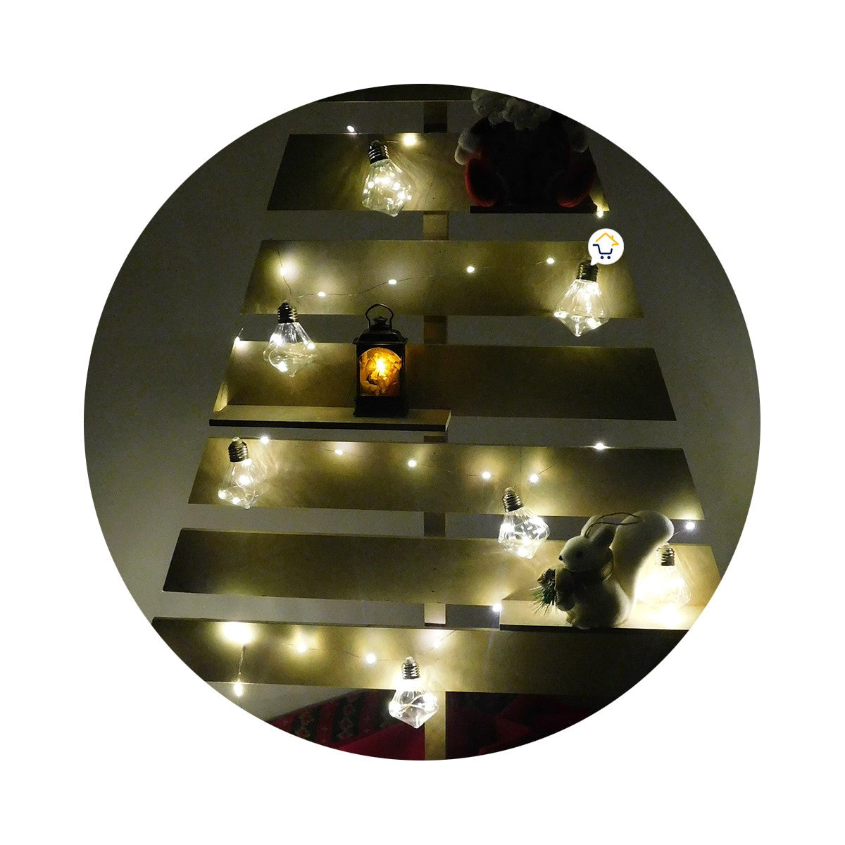 Luces Micro Led 4 M Diamante X10 Bombillos Navidad JN35