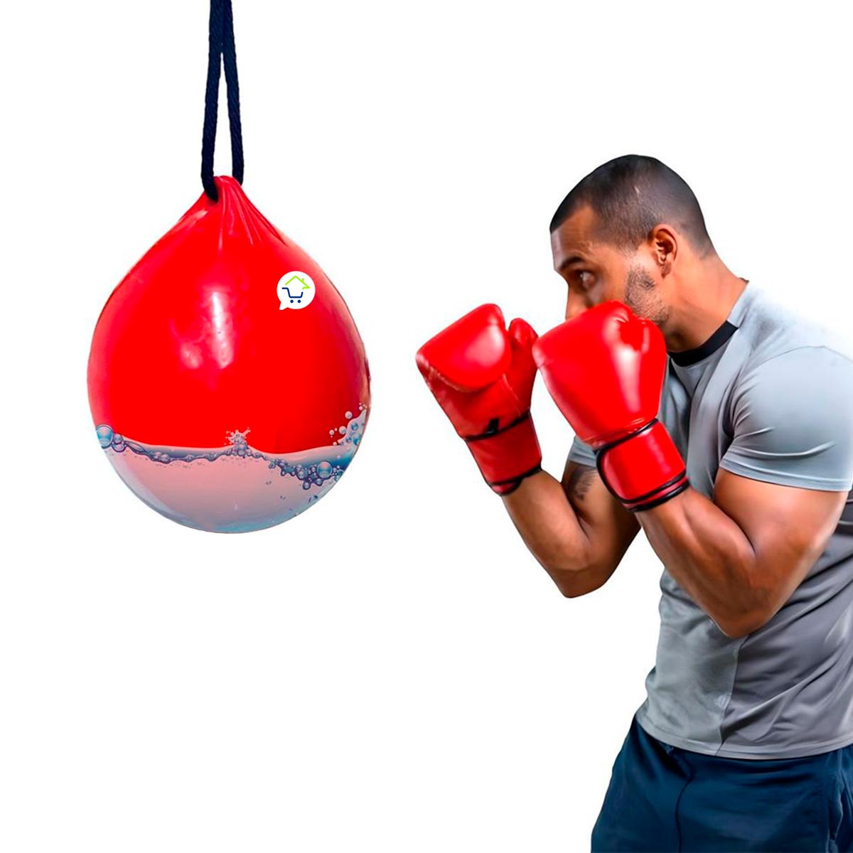 Pera De Boxeo Artes Marciales Saco Entrenamiento De Agua BX-25K