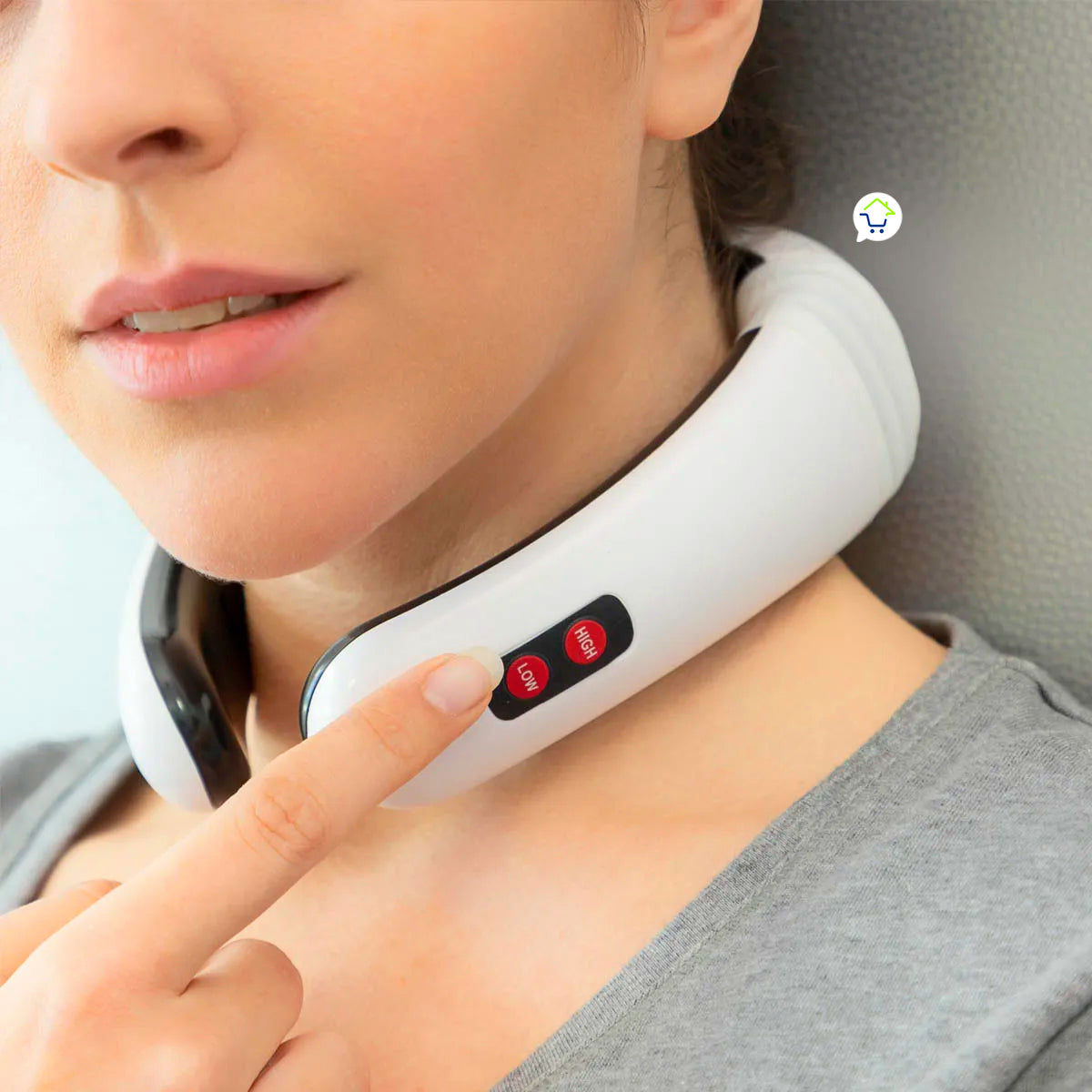 Masajeador Para Cuello Electro Estimulador Terapia Relajante HX-5880