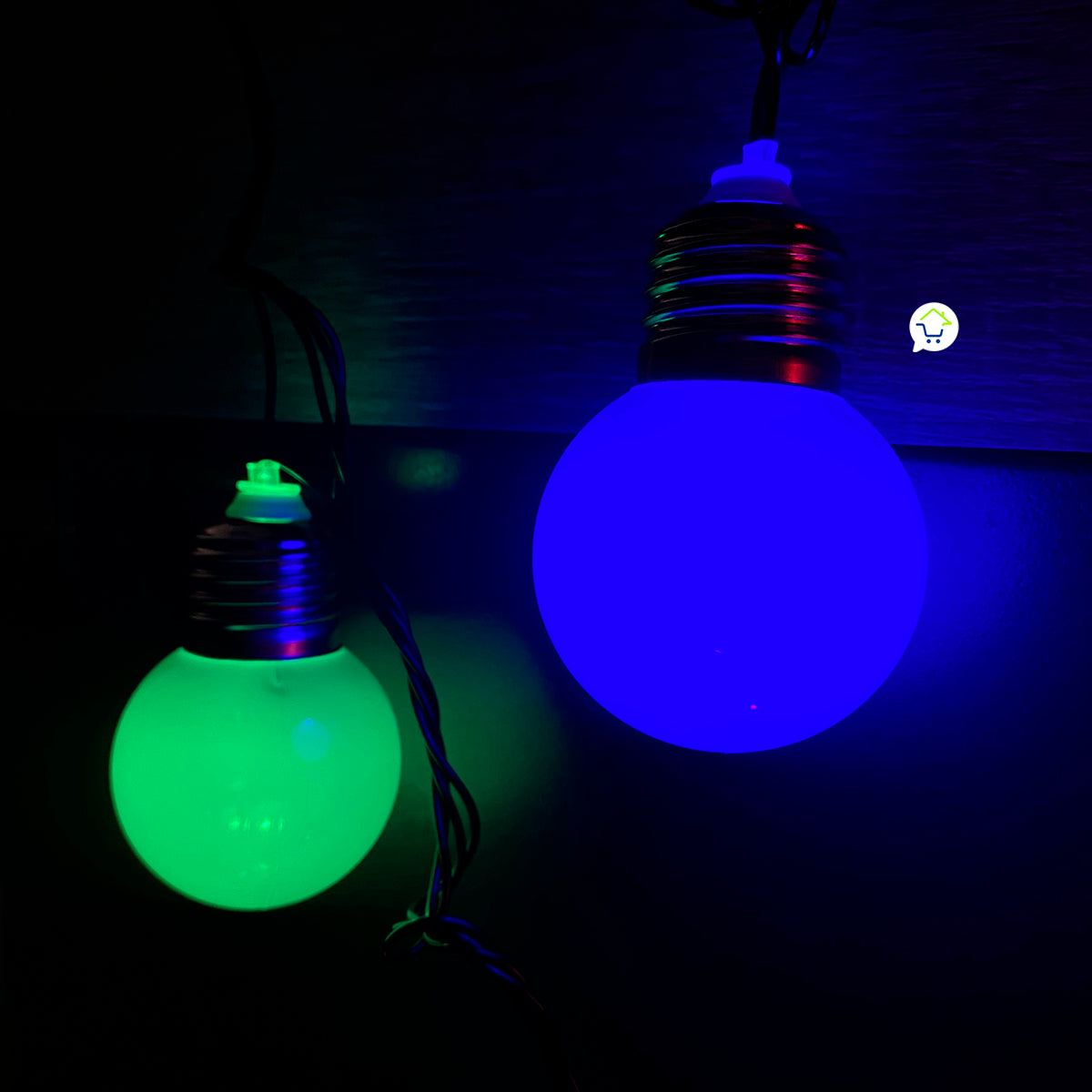 Guirnalda Bombillos Vintage 4.90 M 130 LEDS Luces Navideñas Z3-017
