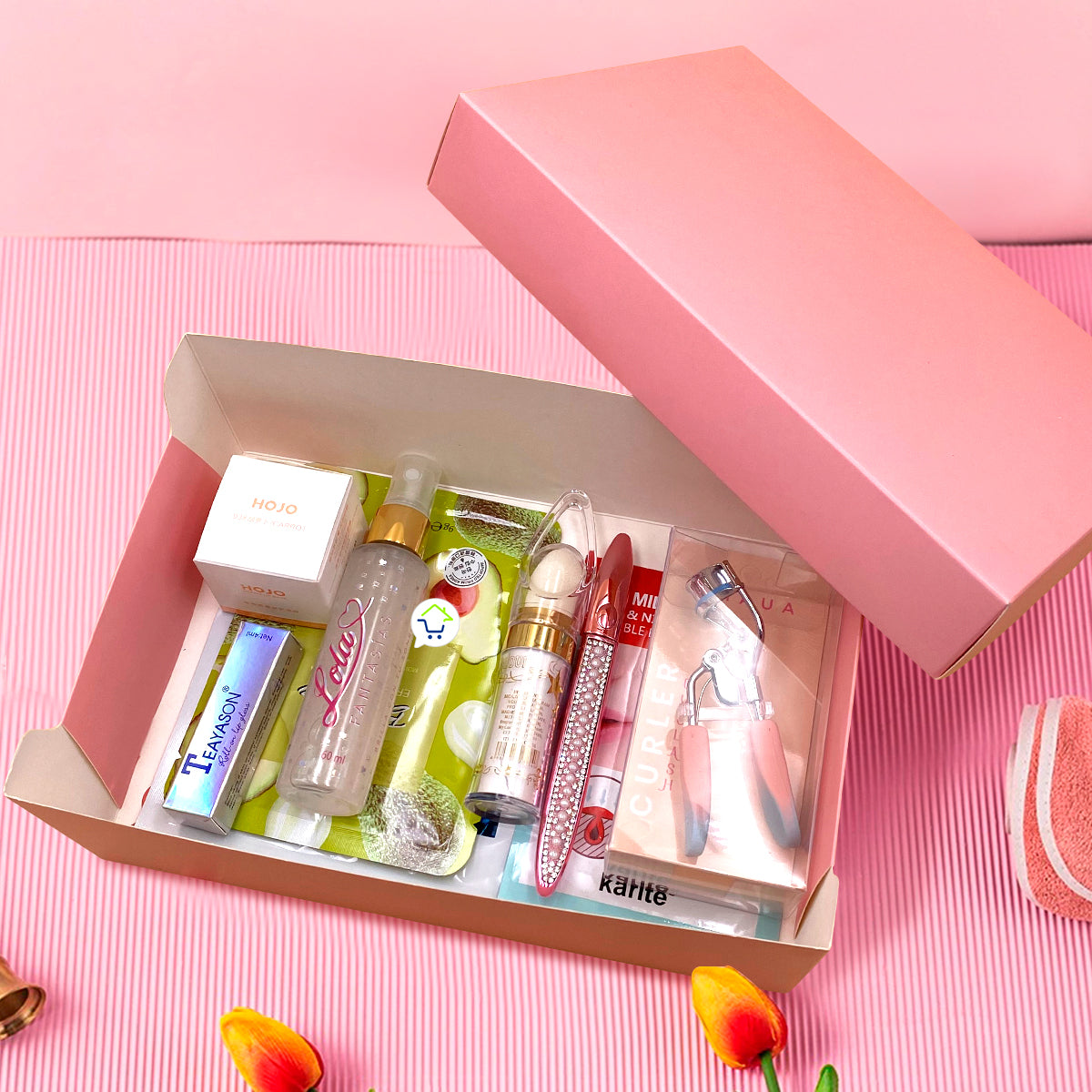 Kit De Belleza Para Dama Regalo Maquillaje Cuidado Facial KT08M