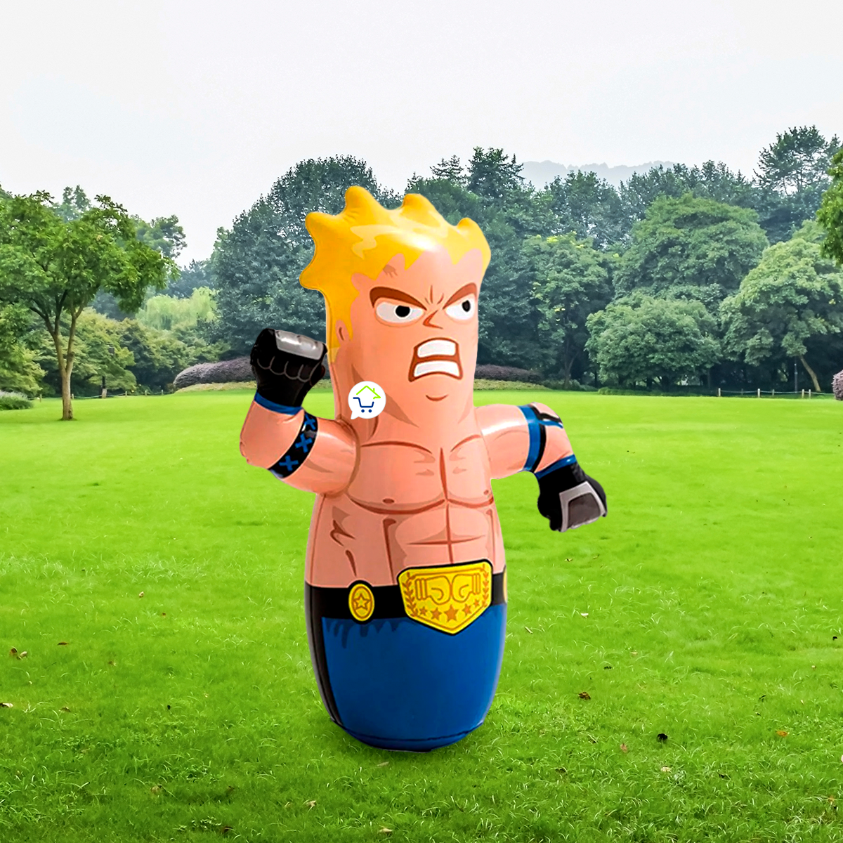 Muñeco Inflable Golpeador Tumbalin Porfiado 44669NP