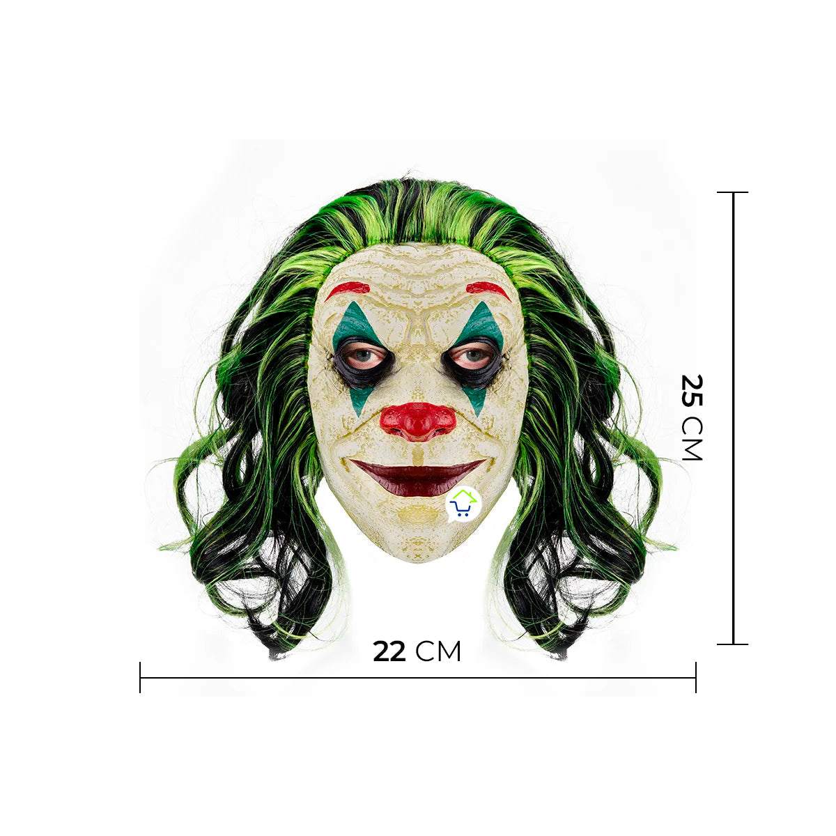 Máscara De Payaso Látex Halloween Disfraz OF-631