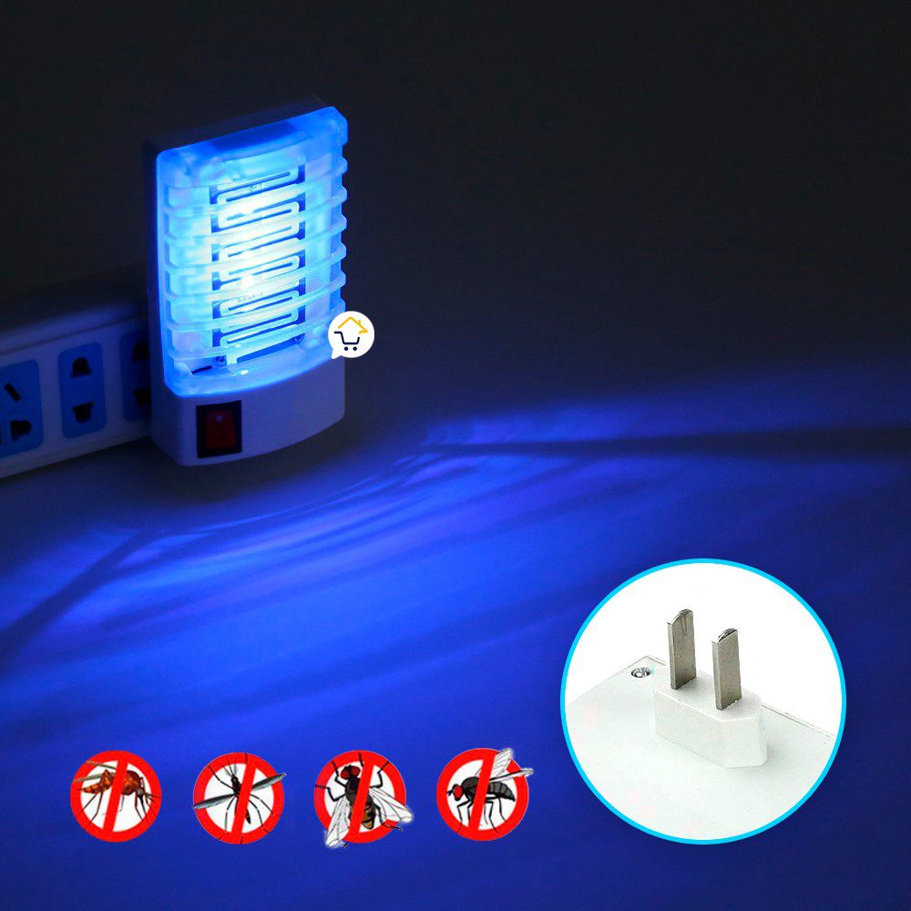 Lámpara Mata Zancudos Insectos Eléctrica de Pared Sin Químicos REF: 17201-1