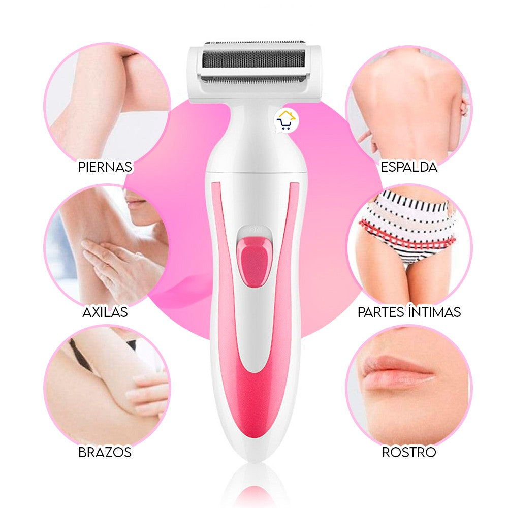 Depilador Femenino Corporal Removedor Vello Portátil TC6506