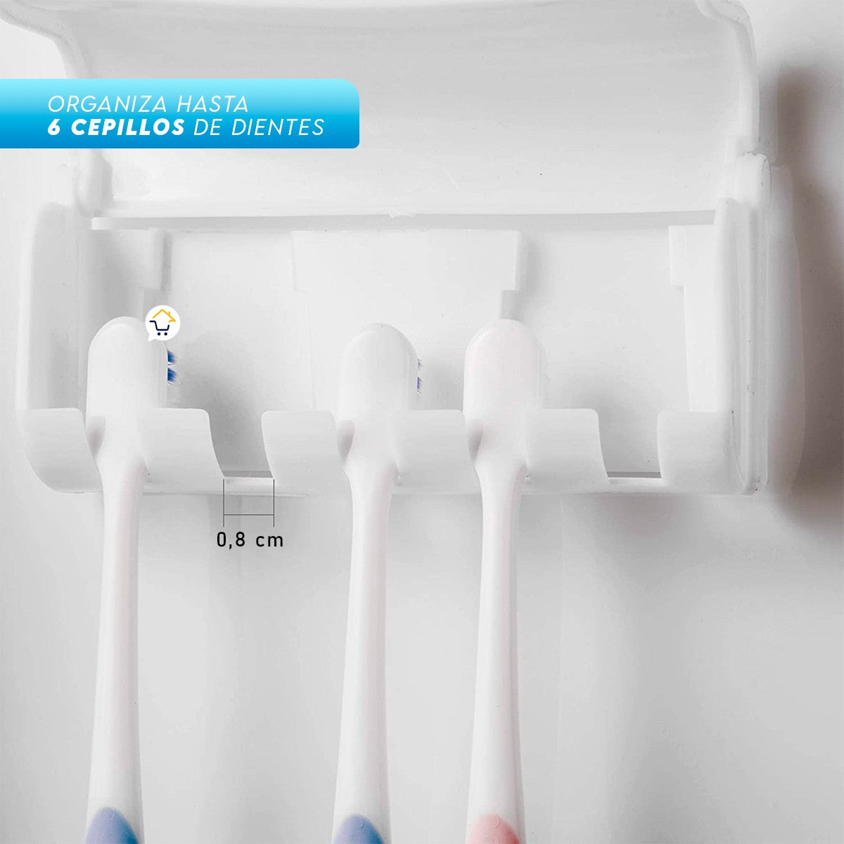 Dispensador De Crema Dental Soporte Cepillos MA07