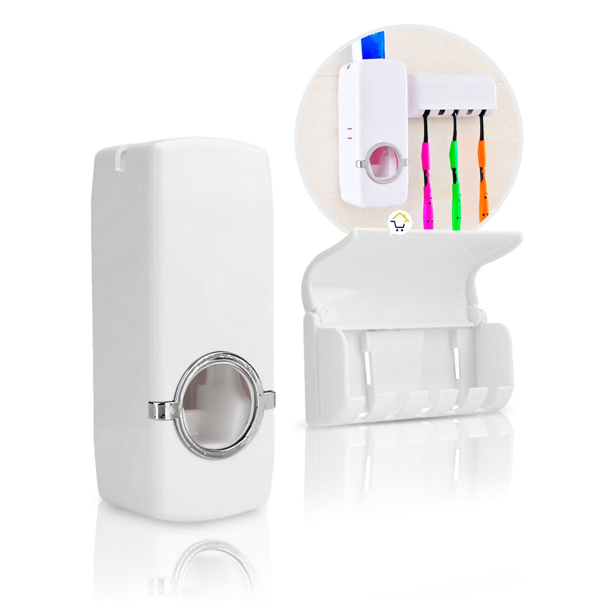 Dispensador De Crema Dental Soporte Cepillos MA07