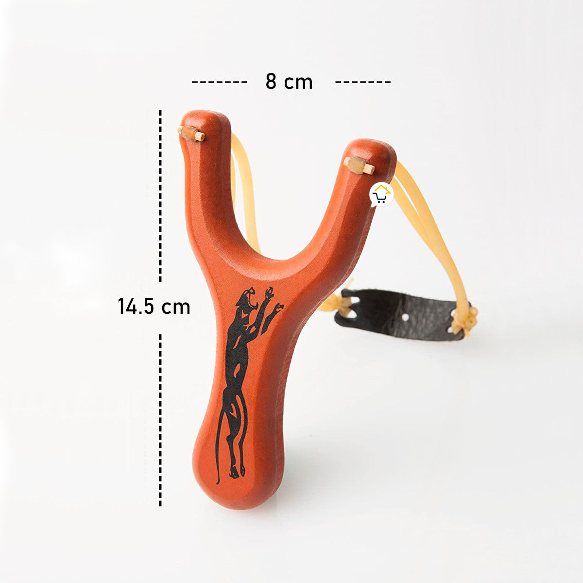 Resortera Madera Cauchera Tirachinas Juguete Niños SG3