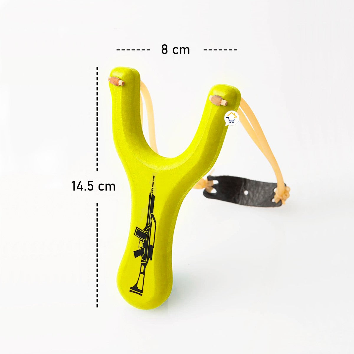 Resortera Madera Cauchera Tirachinas Juguete Niños SG3