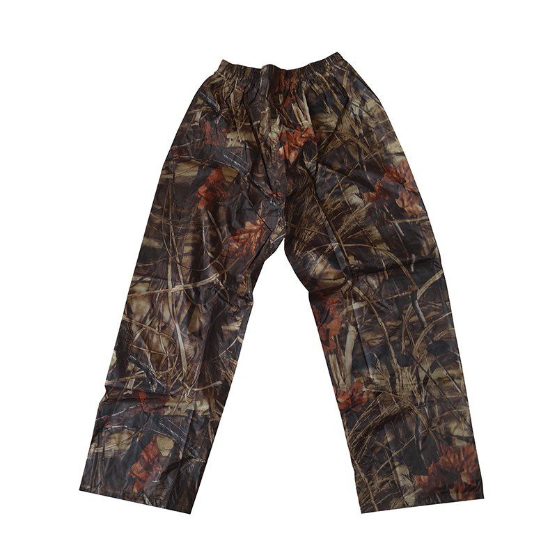 Impermeable Moto Camuflado 2 Piezas Chaqueta Capucha + Pantalón + Bolso REF: 191
