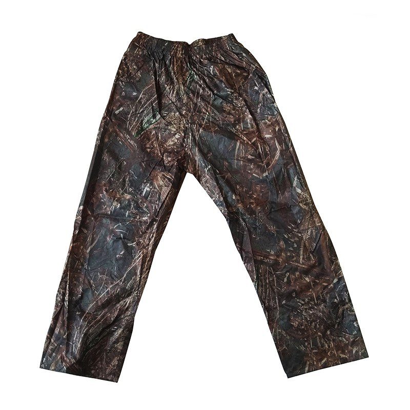 Impermeable Moto Camuflado 2 Piezas Chaqueta Capucha + Pantalón + Bolso REF: 188