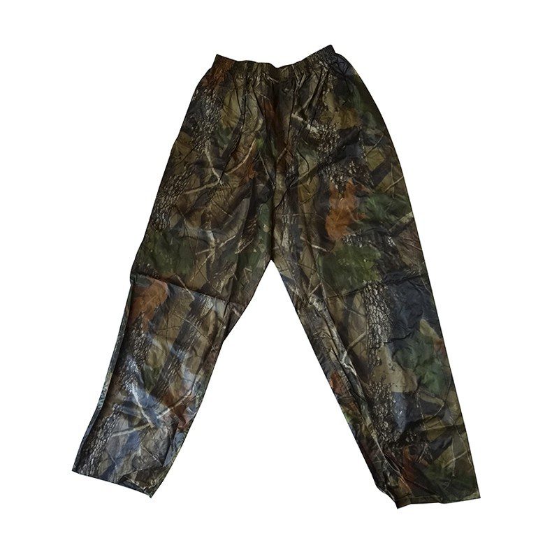 Impermeable Moto Camuflado 2 Piezas Chaqueta Capucha + Pantalón + Bolso REF: 189