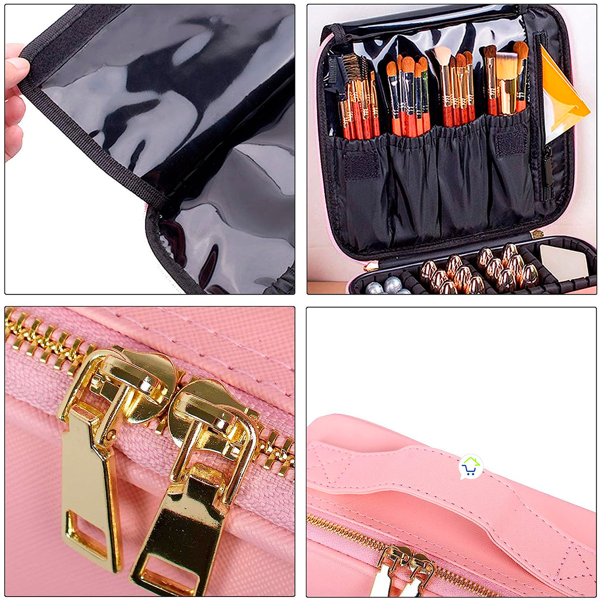 Estuche Pequeño De Maquillaje Bolso Organizador Cosmético GMMAL24