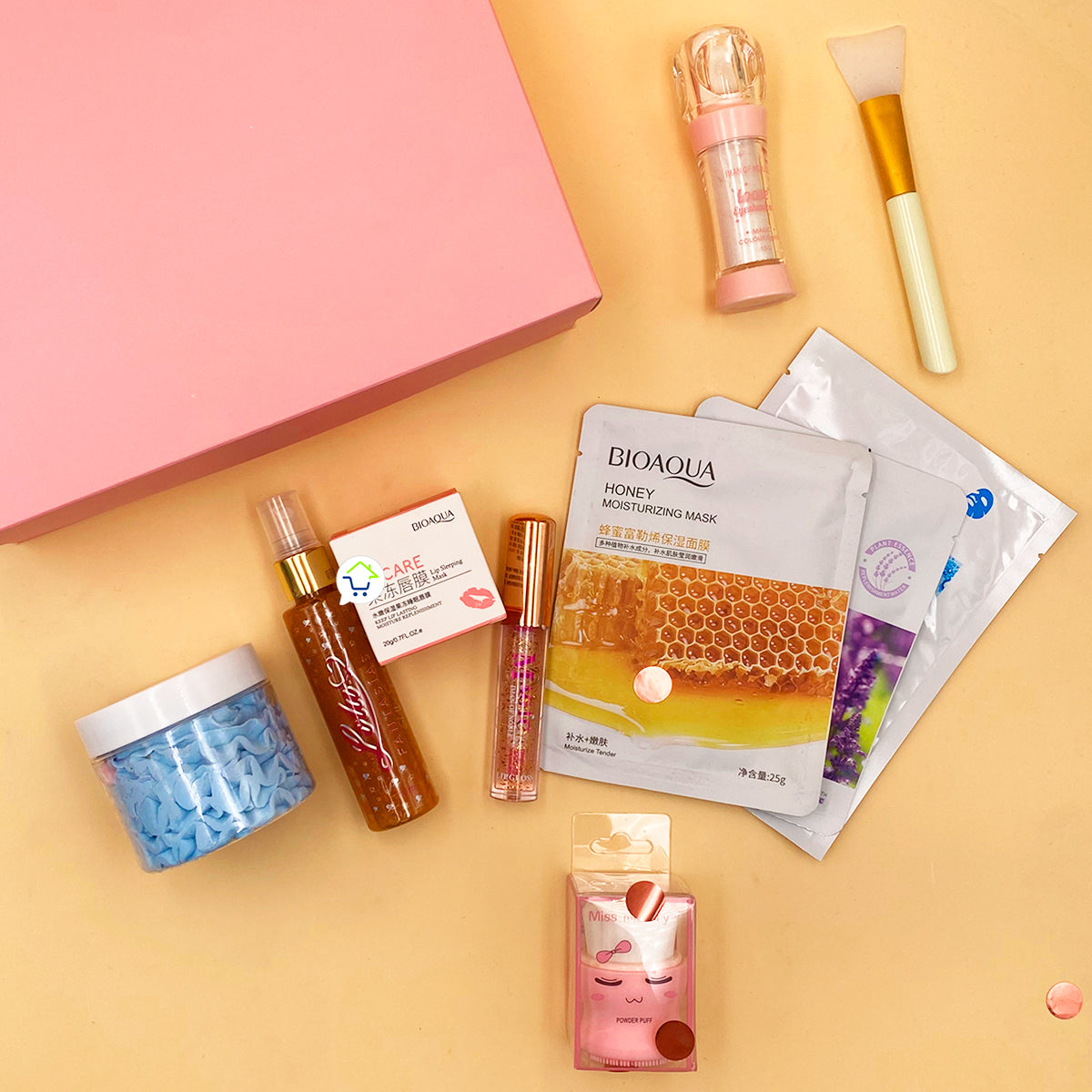 Kit De Belleza Para Dama Regalo Maquillaje Cuidado Facial KT08M