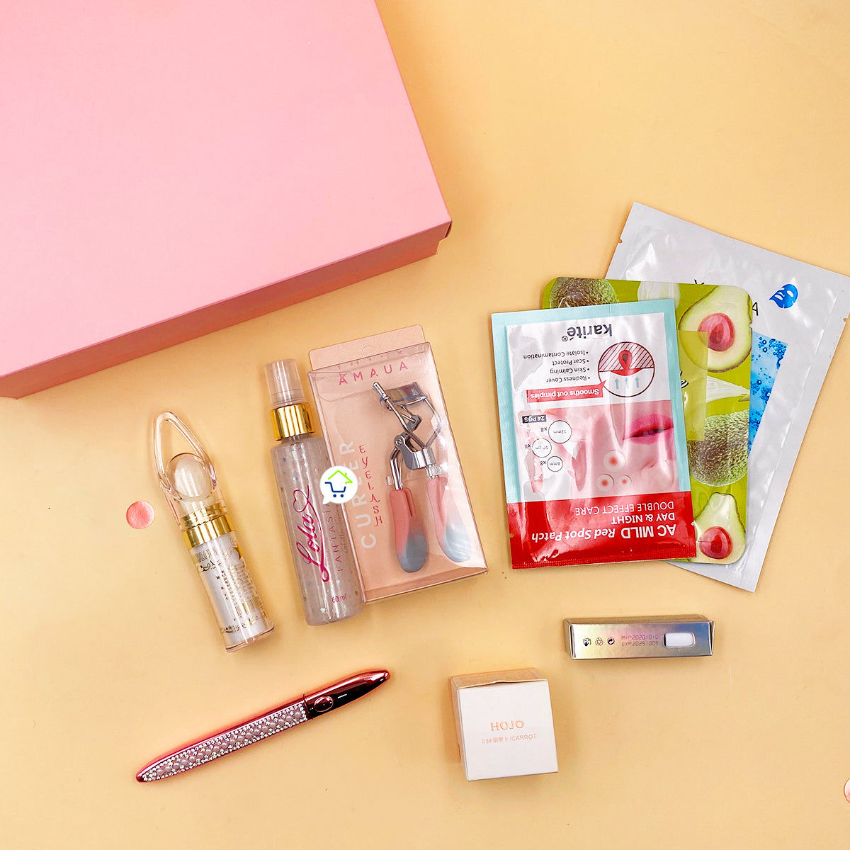 Kit De Belleza Para Dama Regalo Maquillaje Cuidado Facial KT08M