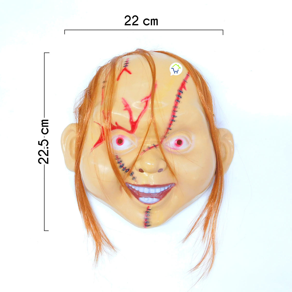 Máscara De Muñeco Asesino Halloween Disfraz OF-633