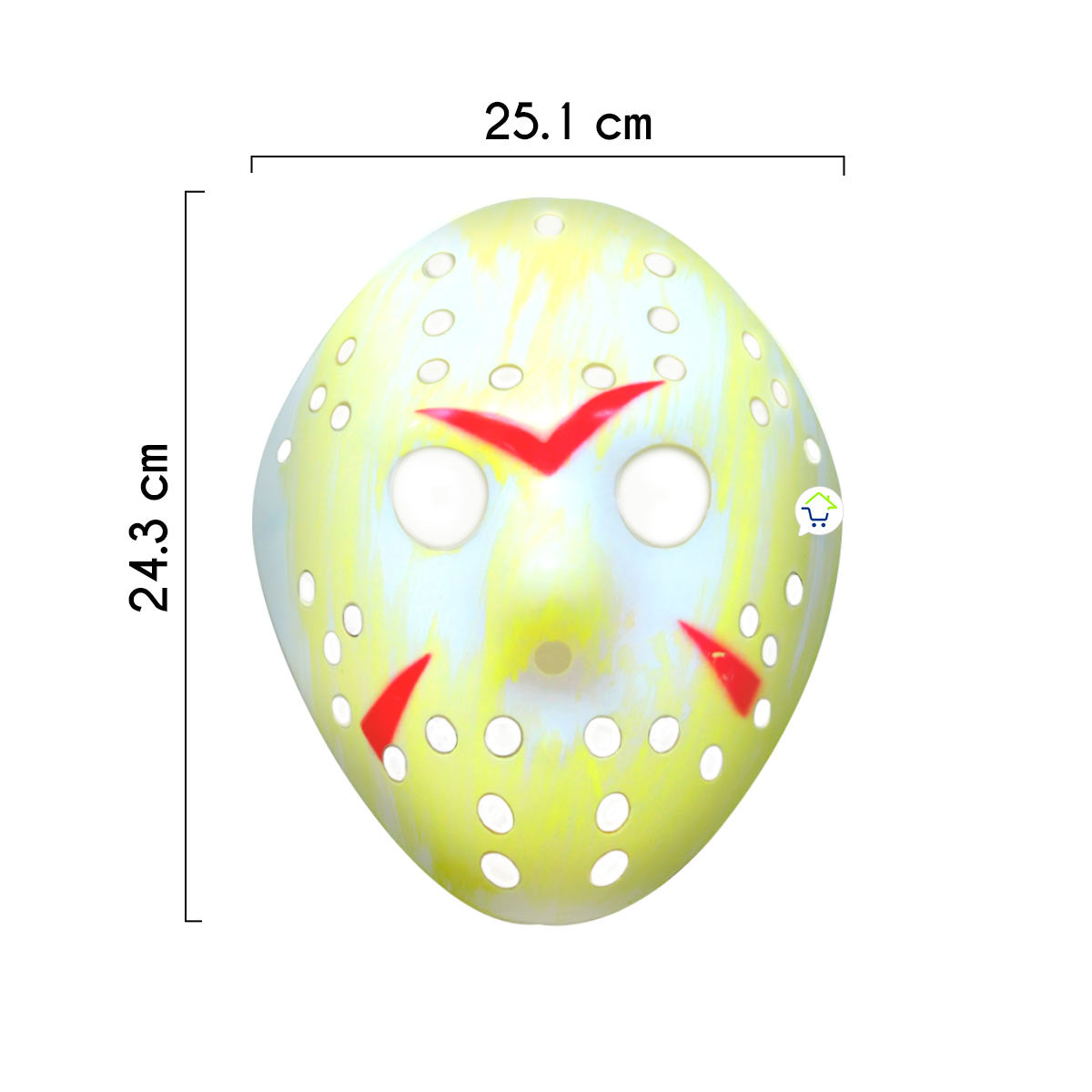 Máscara Asesino Jason Halloween Hockey Disfraz H-038