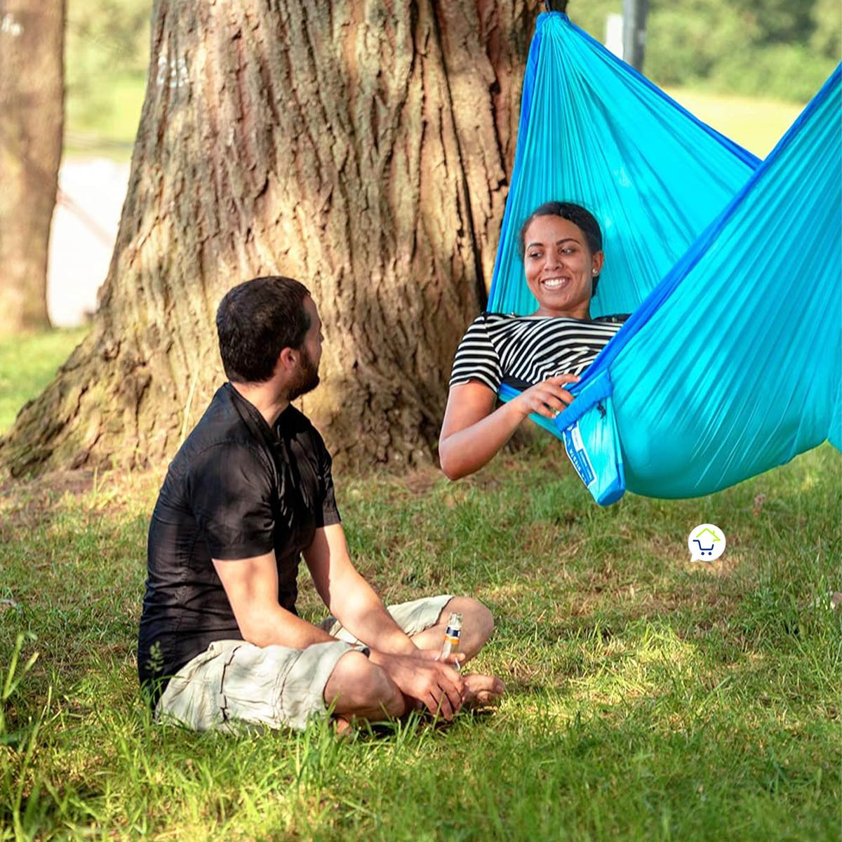 Hamaca Para Camping Portátil Campamento Viaje 093-397
