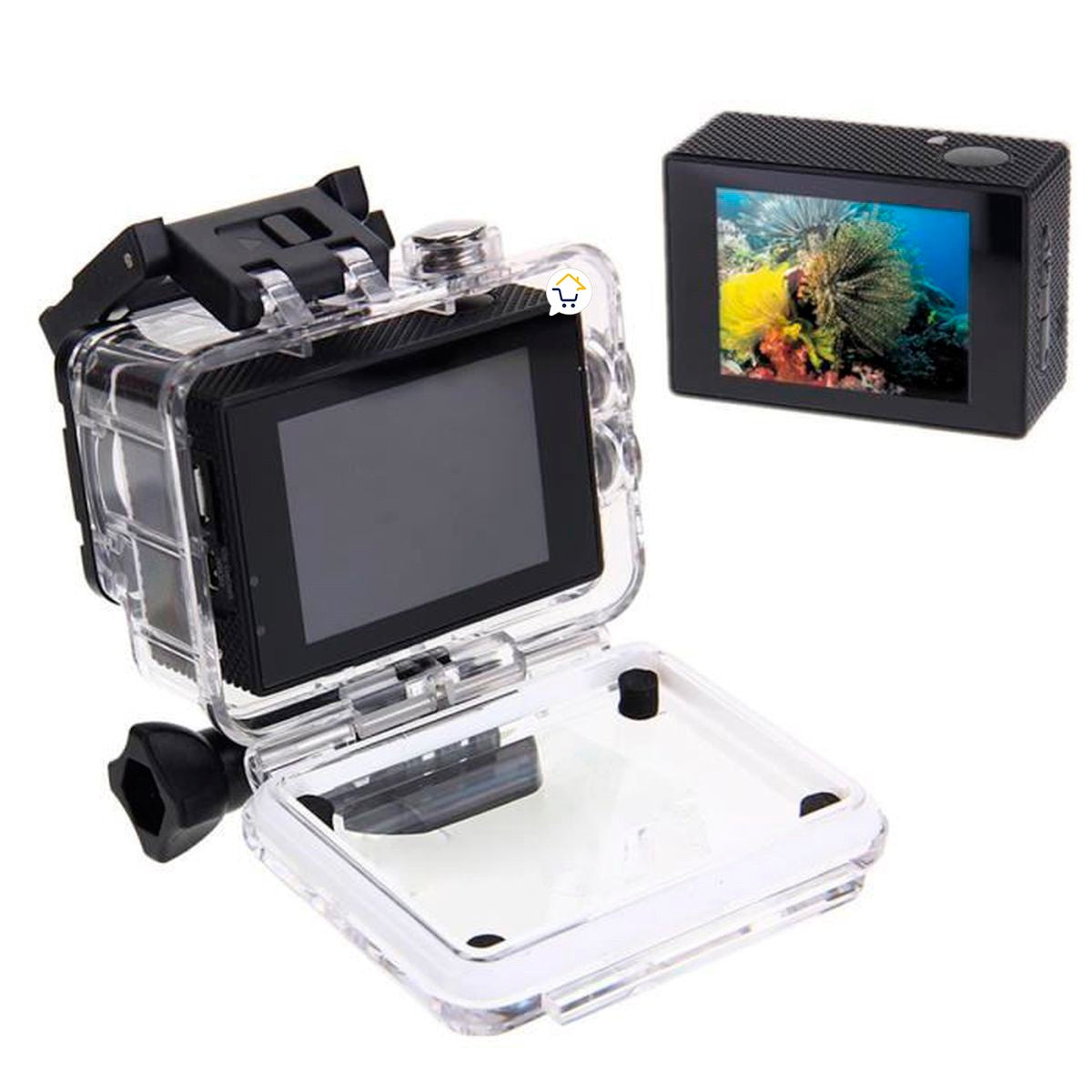 Cámara Deportiva Sumergible Full Hd 1080p Accesorios Sport JG05