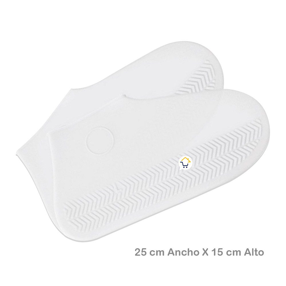 Funda Silicona Impermeable Zapatos Protector Lluvia Antideslizante 8030