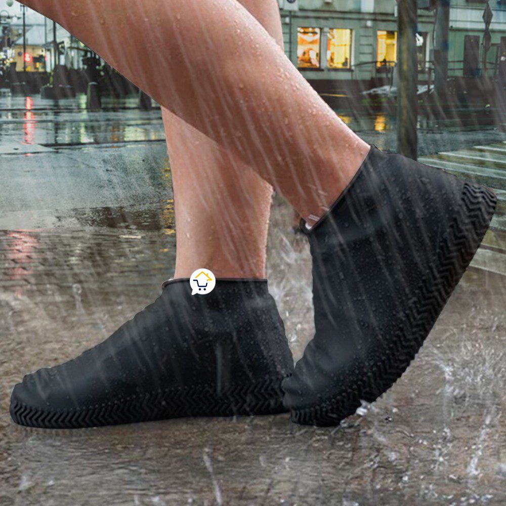 Funda Silicona Impermeable Zapatos Protector Lluvia Antideslizante 8030