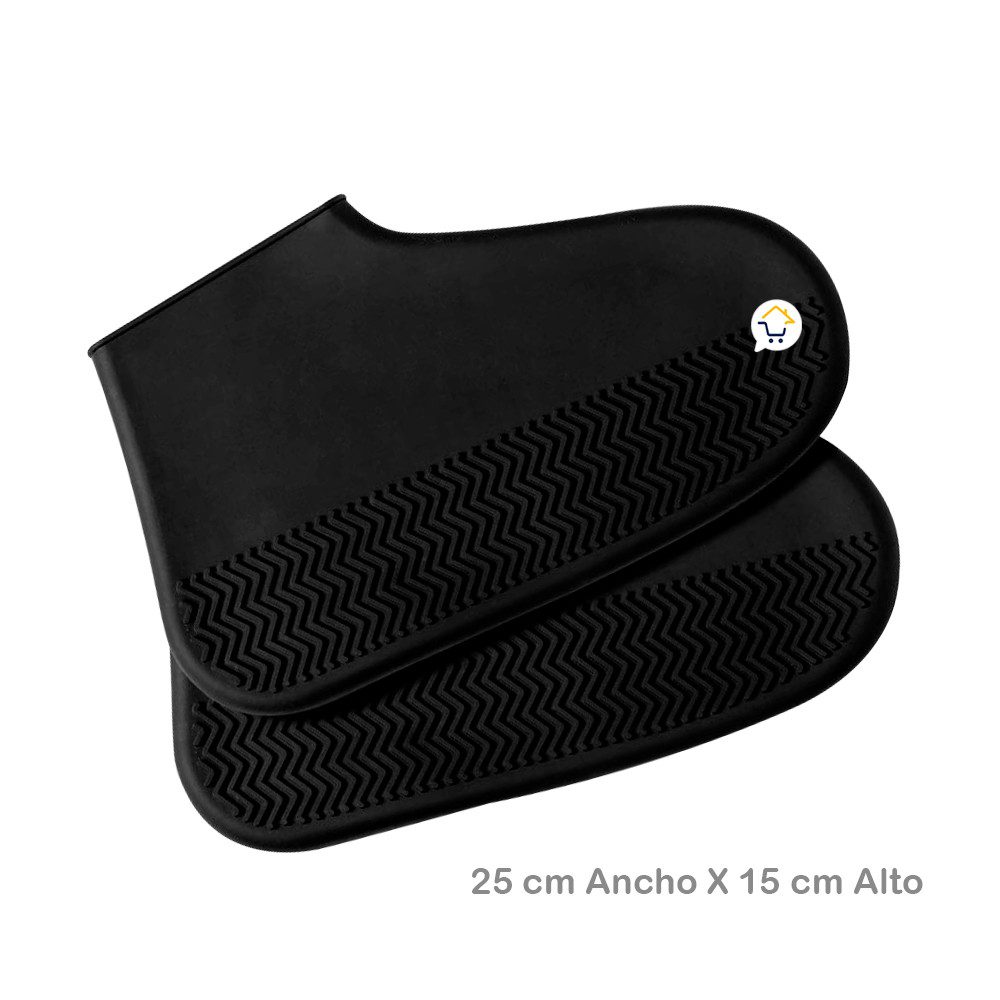 Funda Silicona Impermeable Zapatos Protector Lluvia Antideslizante 8030